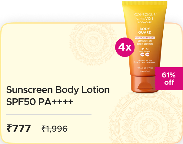 Conscious Chemist: Buy 4x Sunscreen Body Lotion|  SP